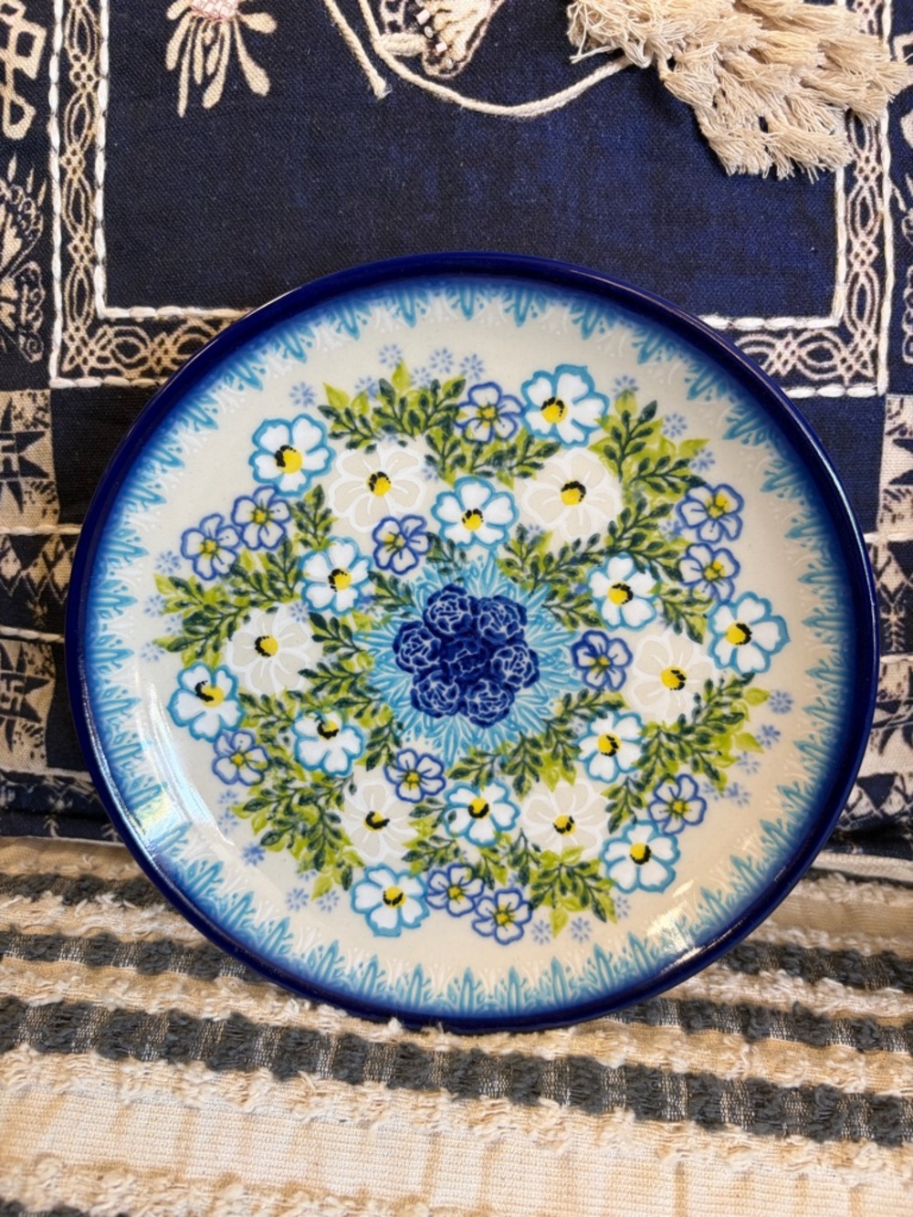 Unikat Polish Pottery Desert Plate